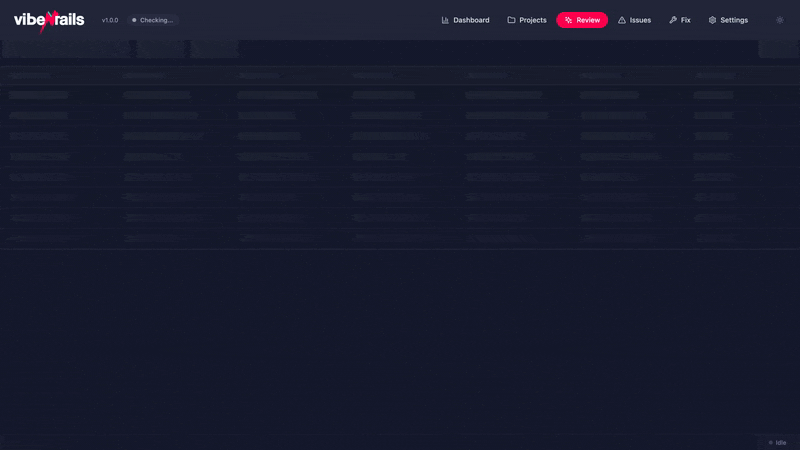 Animated progress bar showing a review session with live updates